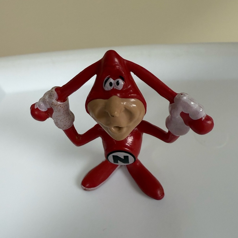 Vintage Domino’s Pizza “The Noid” figurine collectible 1980s